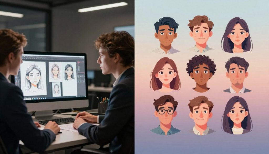 face consistency image